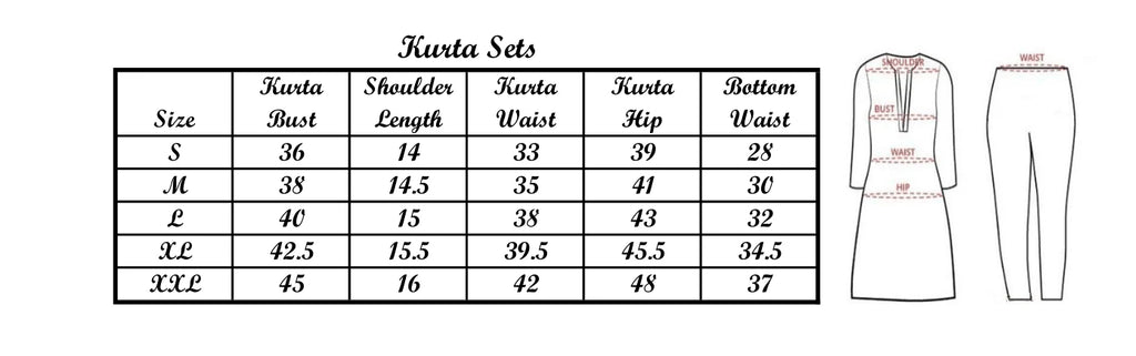 Peach Foil Print Kurta With Palazzo